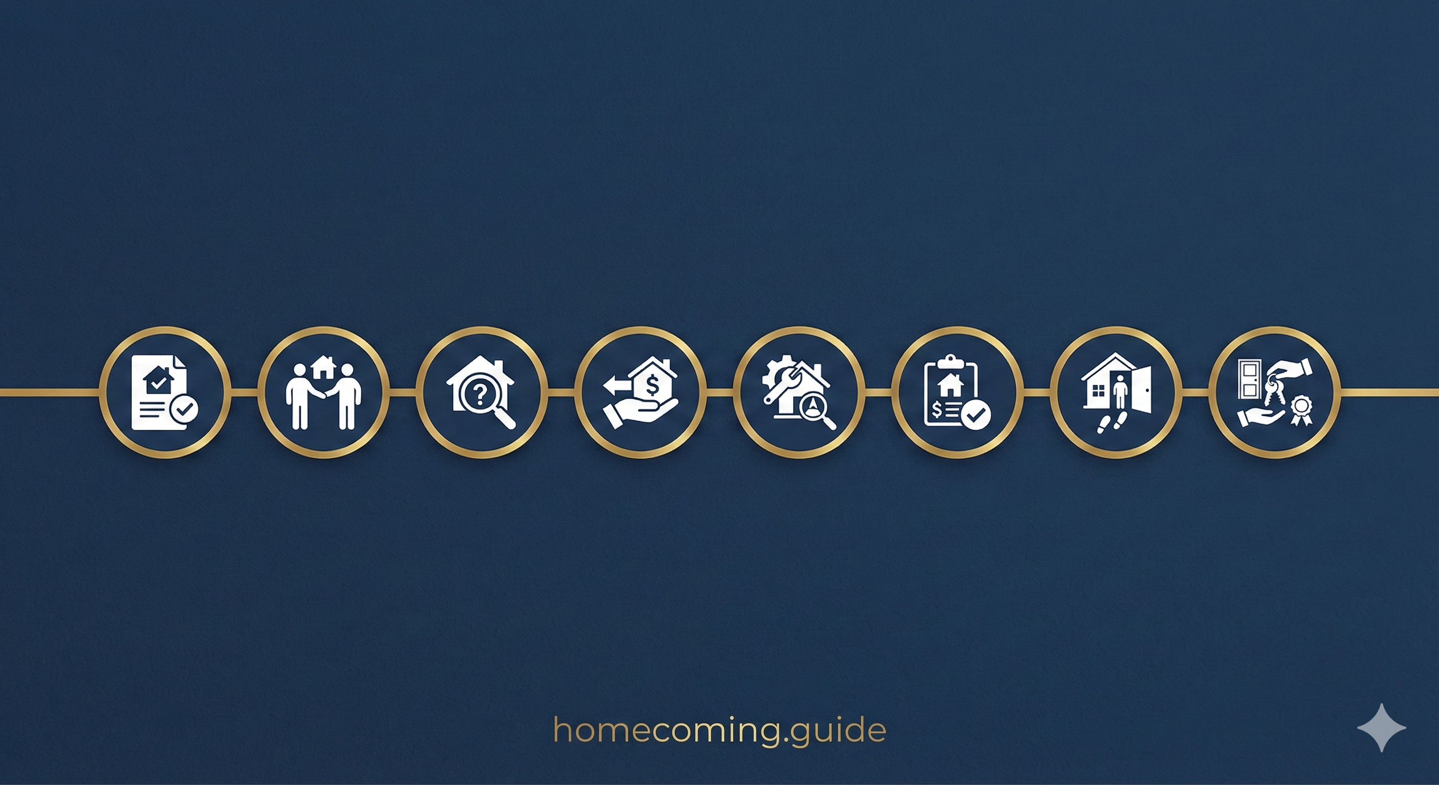 The 8-step home buying journey from pre-approval to closing day